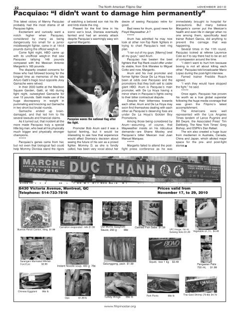 Filipino Star - November 2010 Issue