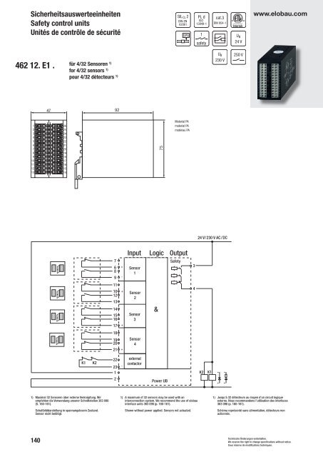 462 12. E1 . - Elobau