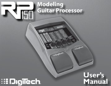 RP150 Owner's Manual-English - Digitech