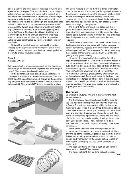 Chemistry Design and Technology - SD Online Home