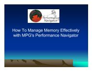 Advanced Techniques To Measure The Memory Component