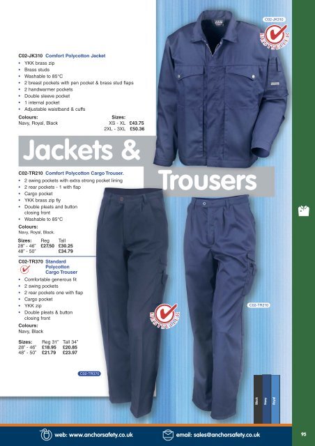corporate workwear Engel W orkzone clothing - Anchor Safety