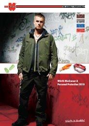 Würth Workwear & Personal Protection 2010 - Wuerth.ie