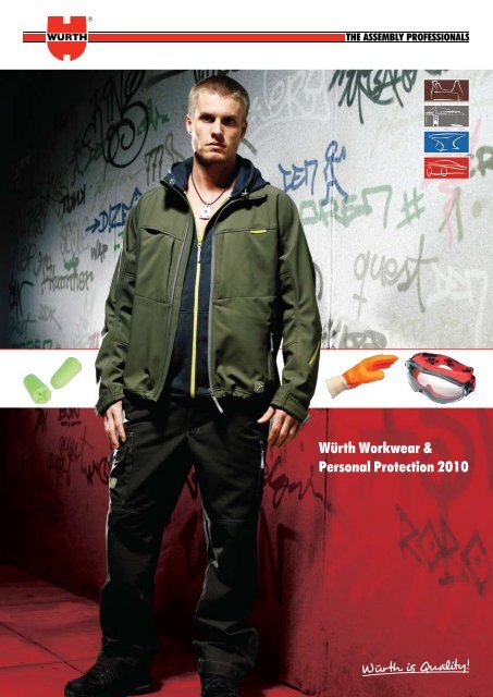 Würth Workwear & Personal Protection 2010 - Wuerth.ie