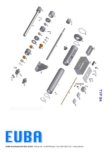 Ersatzteilliste Typ B4 - Euba-Antriebstechnik Eller GmbH