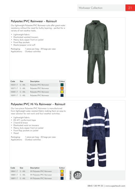 Workwear & Footwear Collection - Download - Supertouch