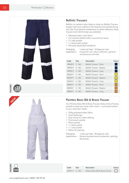 Workwear & Footwear Collection - Download - Supertouch