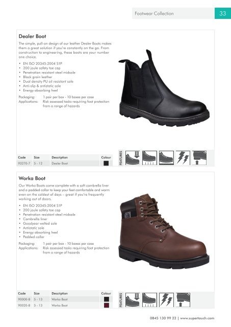 Workwear & Footwear Collection - Download - Supertouch