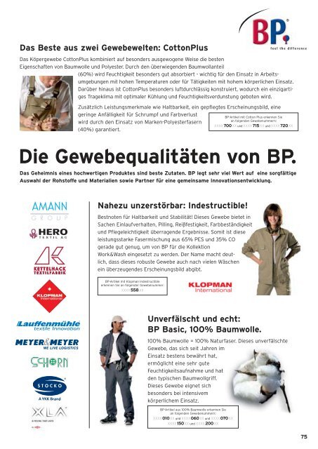 BP Workwear System. - Olympus Zwolle