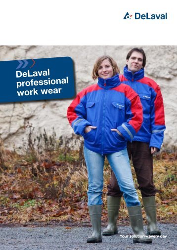 DeLaval professional work wear - No page - DeLaval