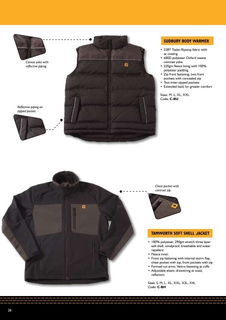 JCB Workwear Catalogue