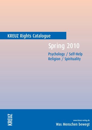 KREUZ Rights Catalogue - Verlag Herder