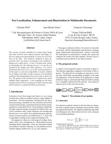Text Localization, Enhancement and Binarization in Multimedia ...