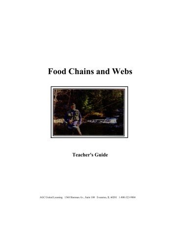 Food Chains and Webs