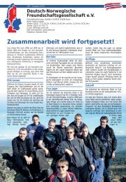 DNF-Magazin 2-2001 - Deutsch-Norwegische ...