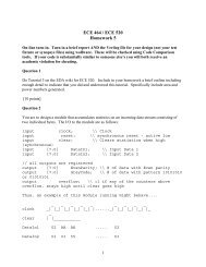 ECE 464 / ECE 520 Homework 5