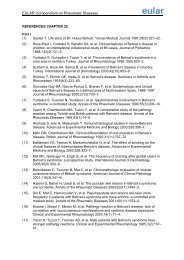 EULAR Compendium on Rheumatic Diseases