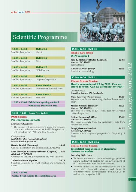 Scientific Programme