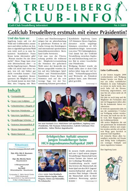 Club-News 0109 - golfclub-treudelberg