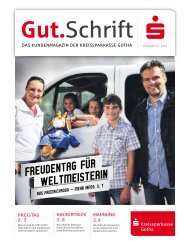 Gut.Schrift Ausgabe 03/2012 - Kreissparkasse Gotha