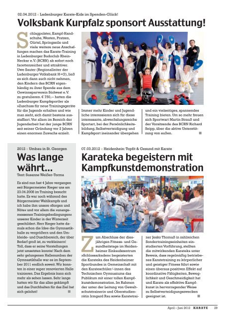 KVBW-Magazin 1202 - Bushido Oberkirch