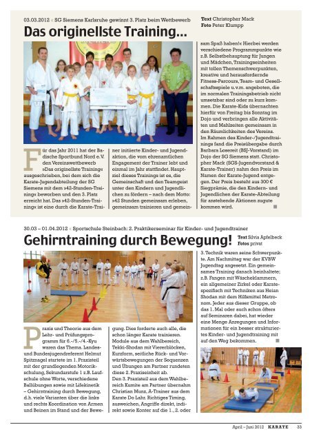 KVBW-Magazin 1202 - Bushido Oberkirch