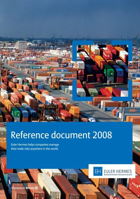 2008 Registration document - Euler Hermes