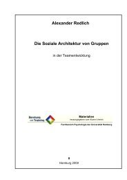 Alexander Redlich Die Soziale Architektur von Gruppen - Alumni der ...