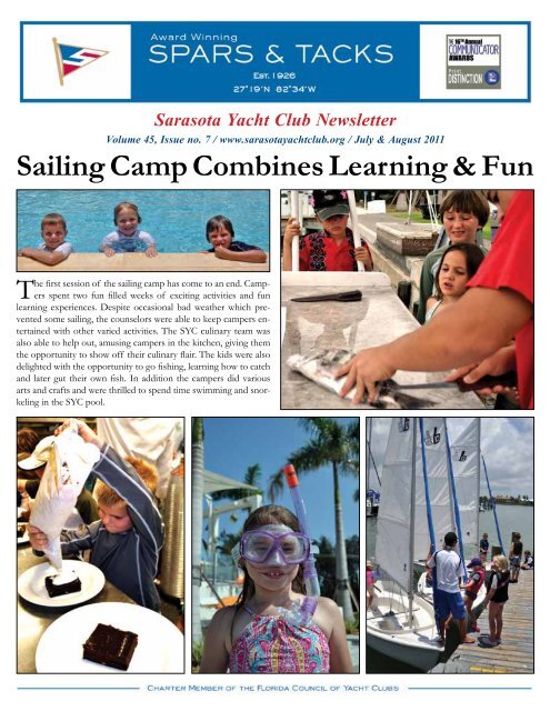 sarasota yacht club summer camp