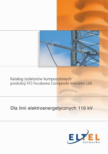 Katalog izolatorÃ³w 110 kV - Eltel Networks