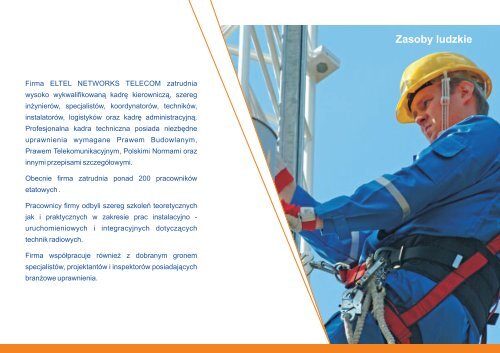 Eltel Networks Telecom Sp. z o.o. - prezentacja firmy