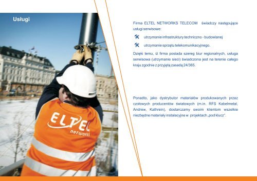 Eltel Networks Telecom Sp. z o.o. - prezentacja firmy