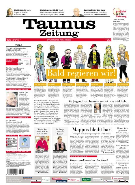 Taunus Zeitung - Frankfurter Neue Presse