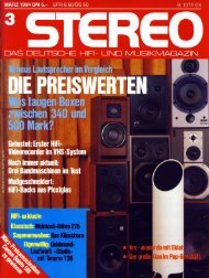 Stereo 03-1984 Drei Spulentonbandgeräte im Test 