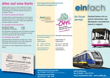 mit einer Karte - Eurobahn