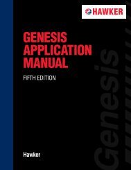 GENESIS APPLICATION MANUAL - Stealth 316