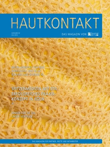 HAUTKONTAKT 02 als PDF - Quantel Derma