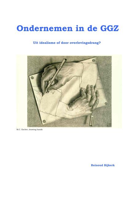Ondernemen in de GGZ - Erasmus CMDz