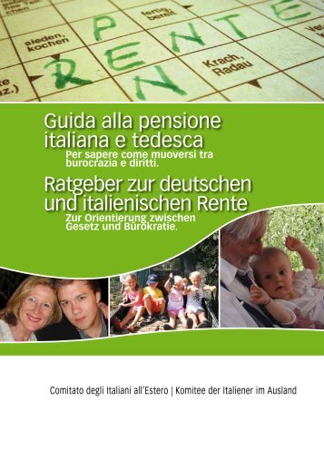 Guida alla pensione italiana e tedesca Ratgeber ... - Comites Colonia