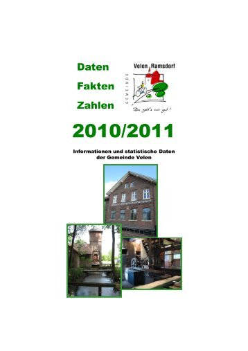 Daten Fakten Zahlen 2010 - Gemeinde Velen