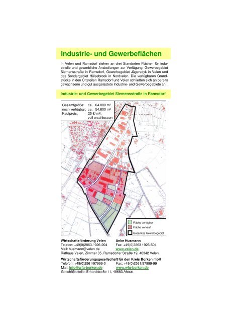 Daten Fakten Zahlen 2010 - Gemeinde Velen