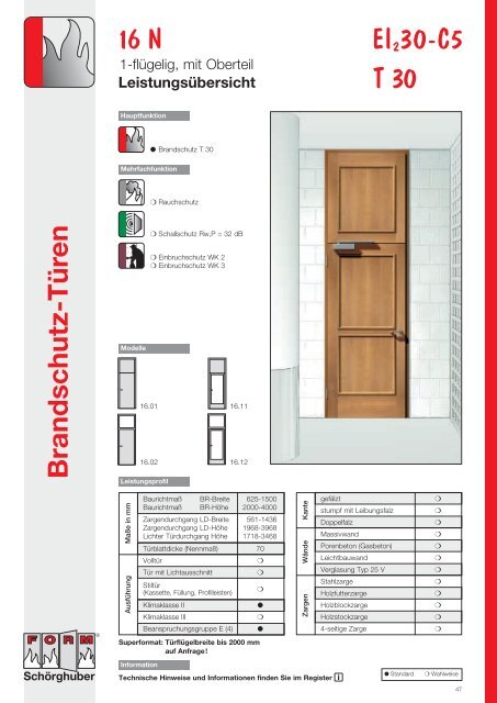 Brandschutz-Türen