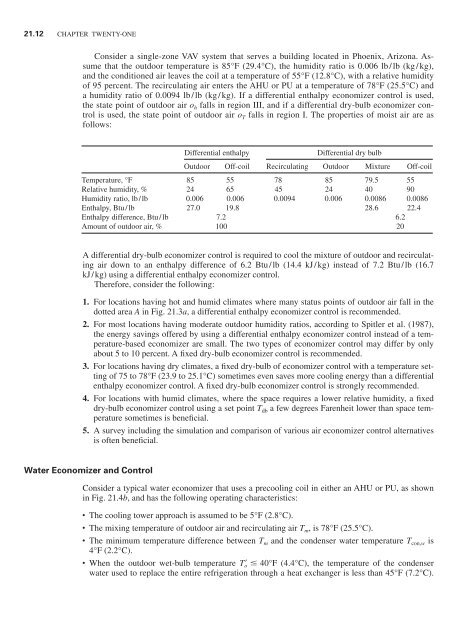 Handbook of air conditioning and refrigeration / Shan K