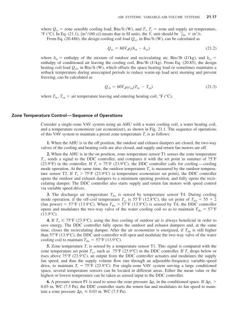 Handbook of air conditioning and refrigeration / Shan K