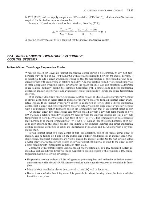 Handbook of air conditioning and refrigeration / Shan K