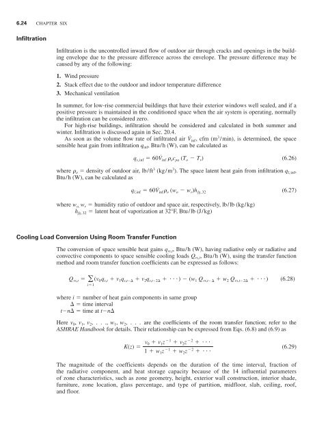 Handbook of air conditioning and refrigeration / Shan K