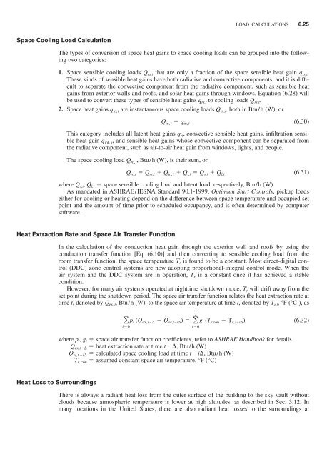 Handbook of air conditioning and refrigeration / Shan K