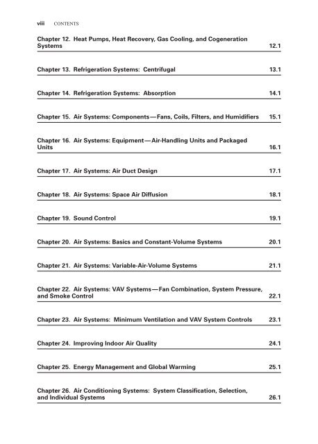 Handbook of air conditioning and refrigeration / Shan K