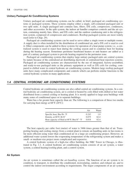 Handbook of air conditioning and refrigeration / Shan K