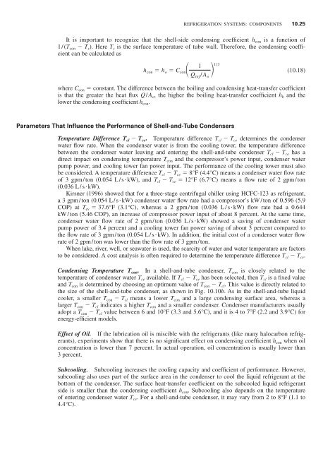 Handbook of air conditioning and refrigeration / Shan K